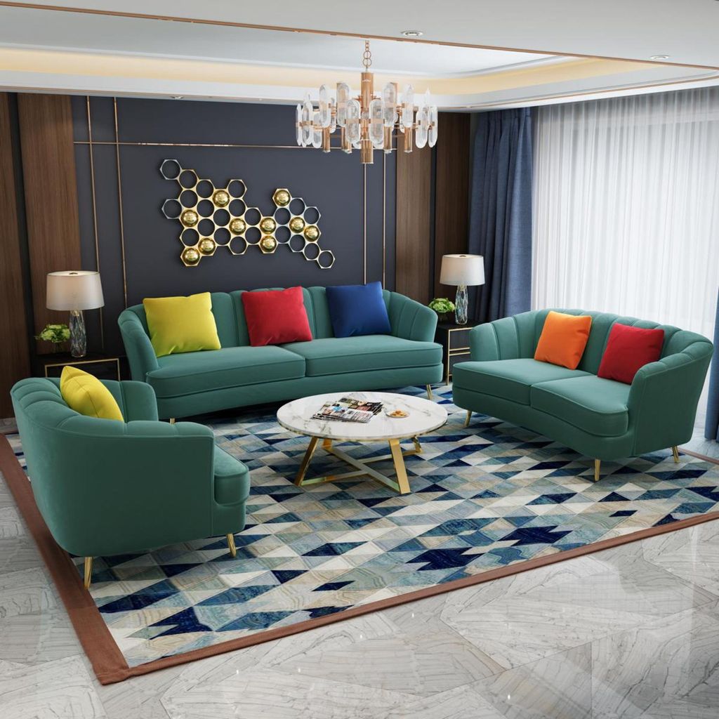 Sofagarnitur 3+2 Sitzer Garnitur Couch Polster Sofa Garnituren Design möbel Neu