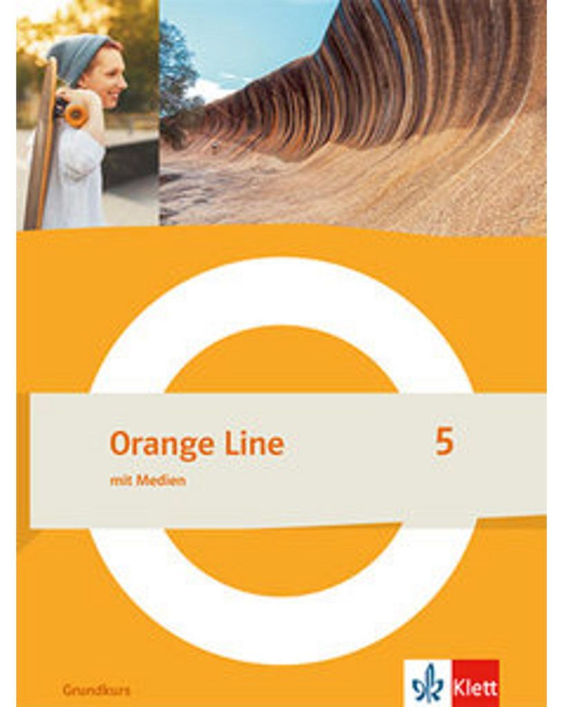 Orange Line 5 Grundkurs. Schulbuch mit Medien (flexibler Immagine del prodotto 