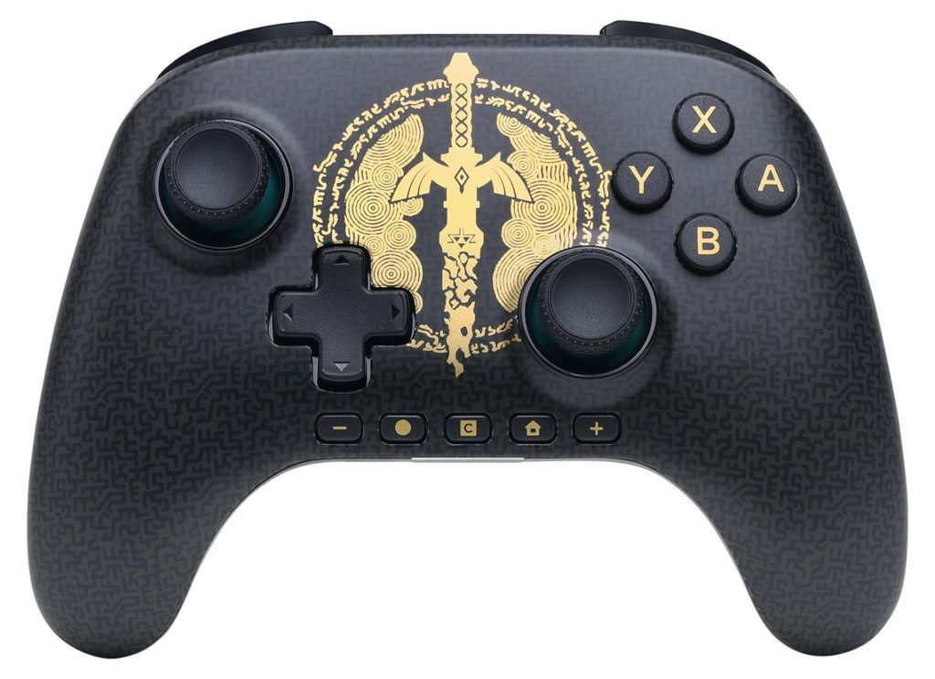 PowerA NSGP0570 accessoire de jeux vidéo Noir, Or Manette Image du produit 