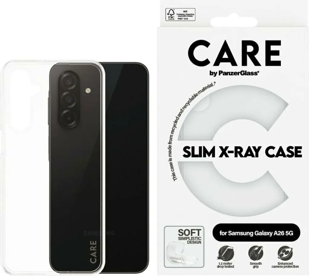 Panzerglass Care Fashion X-Ray per Galaxy A26 5G - Stile X-Ray