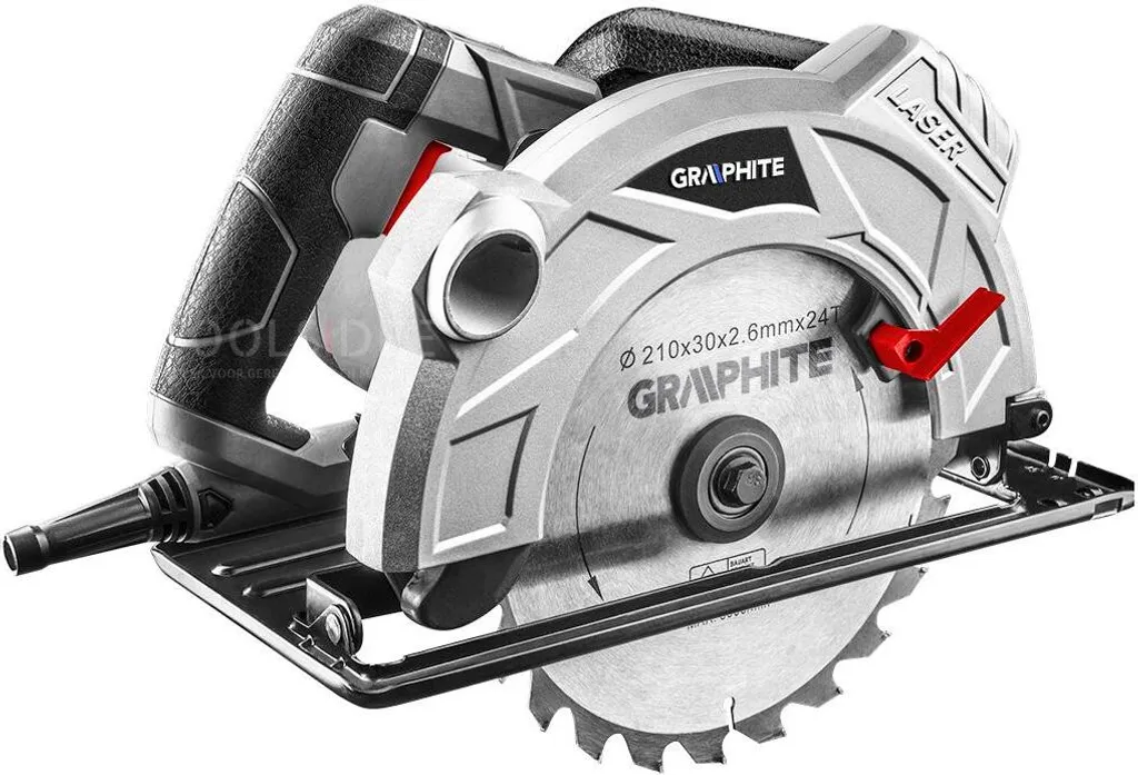 Découpe précise sans effort : Scie circulaire 1800W lame 210 x 30 mm