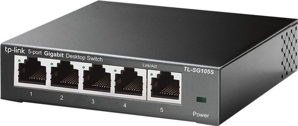 TP-Link Switch 5x GE TL-SG105s Metall Gehäuse Image du produit 