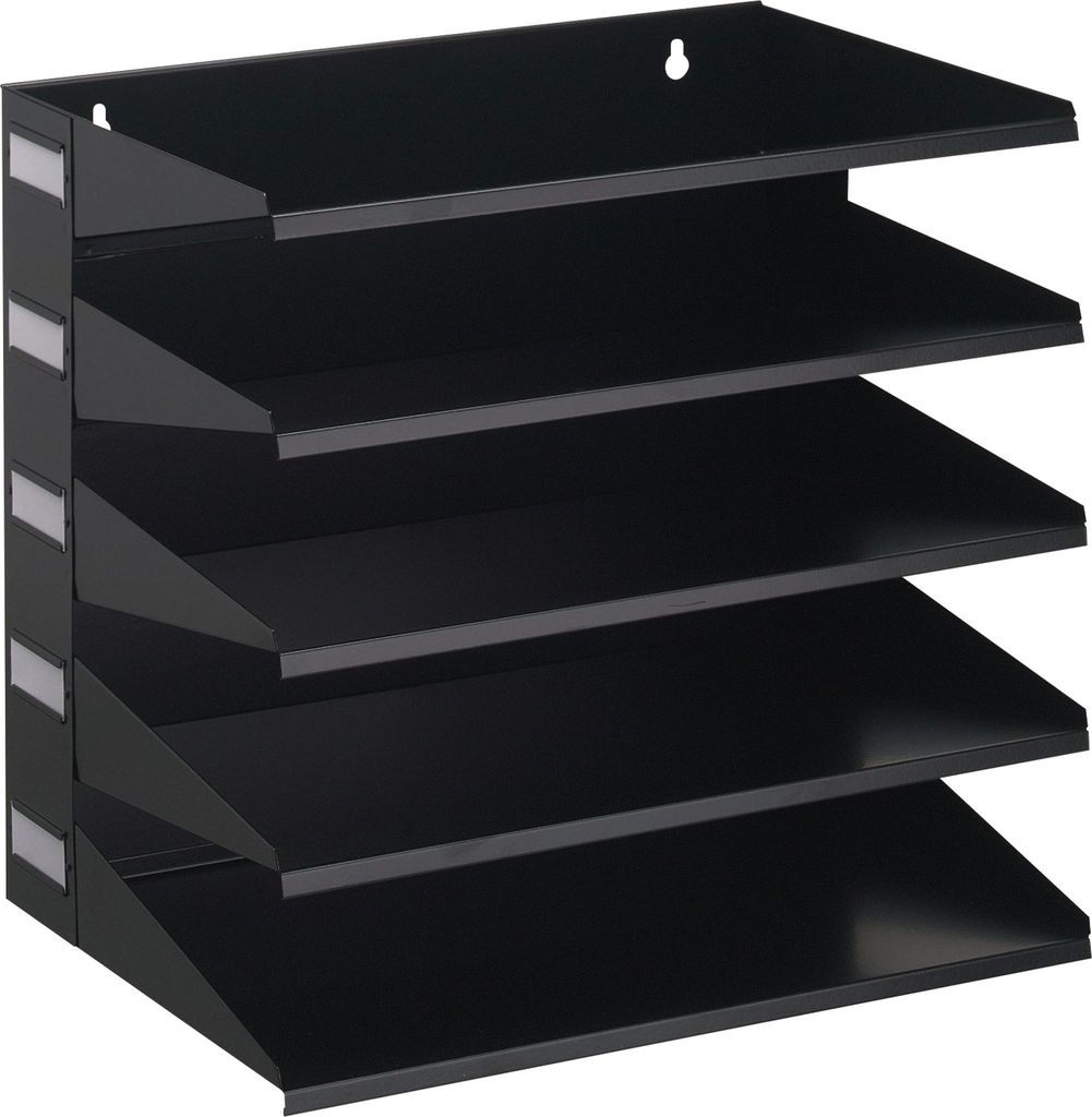 DURABLE Sortierreck 5-tlg. A4, 336001 schwarz Produktbild 