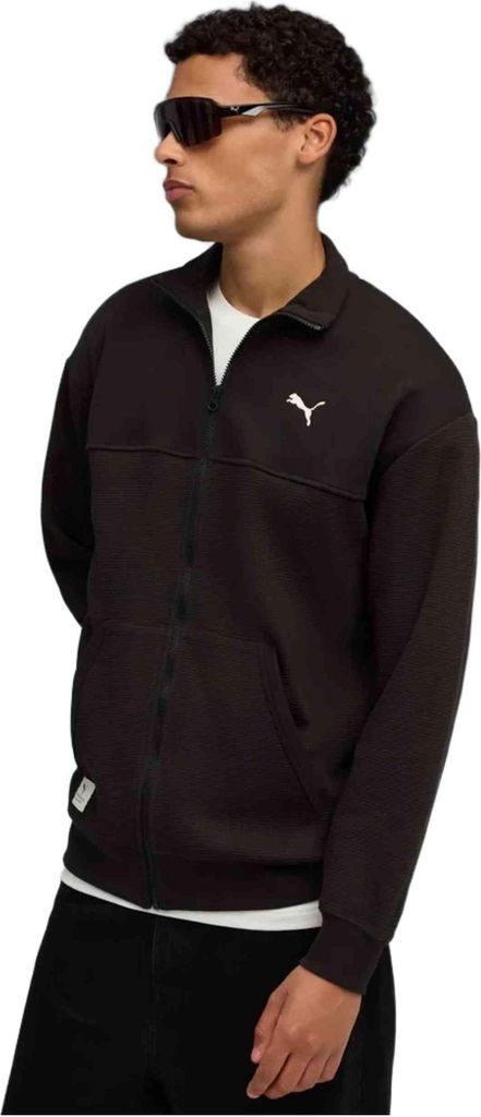 Puma Chandal jacket 688218-01 in Black color size medium