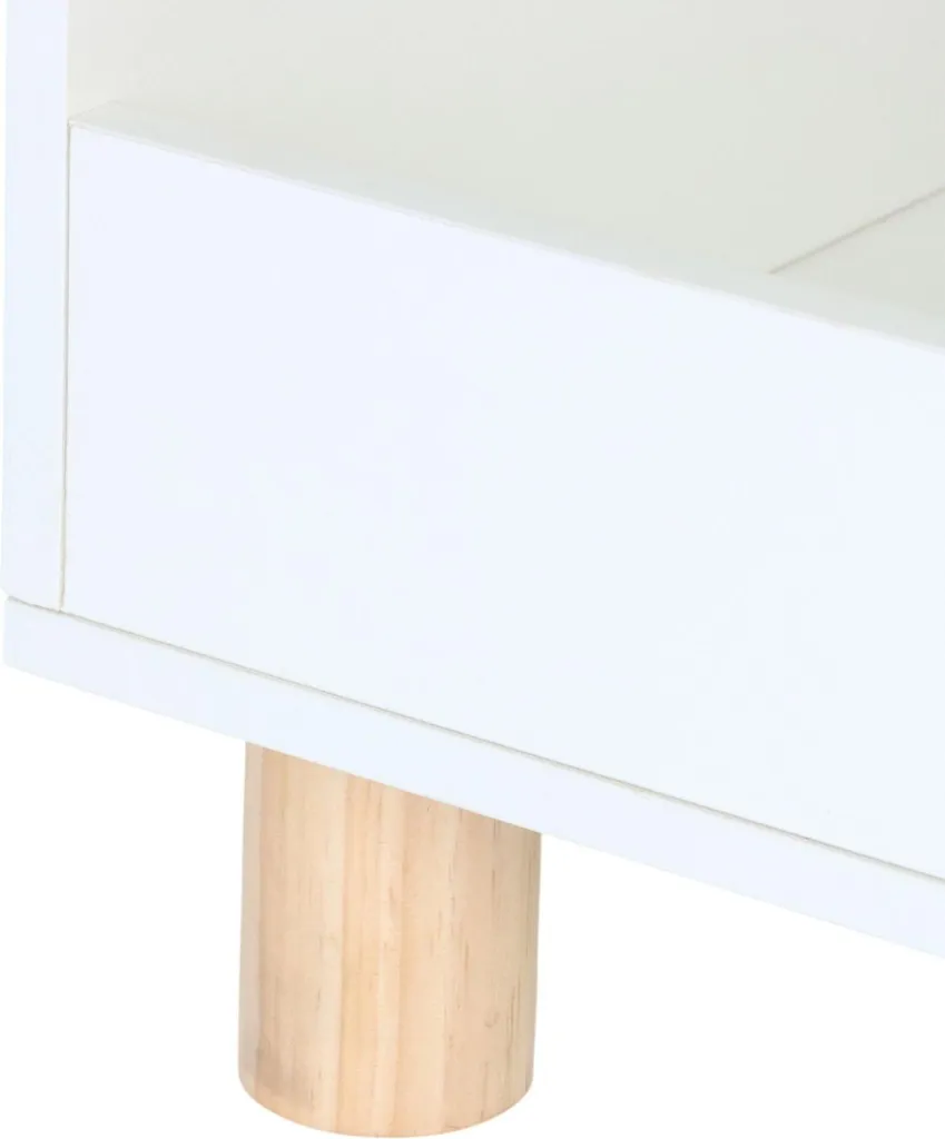Meuble de rangement pour jouets : bibliothèque basse à 3 sections - 9