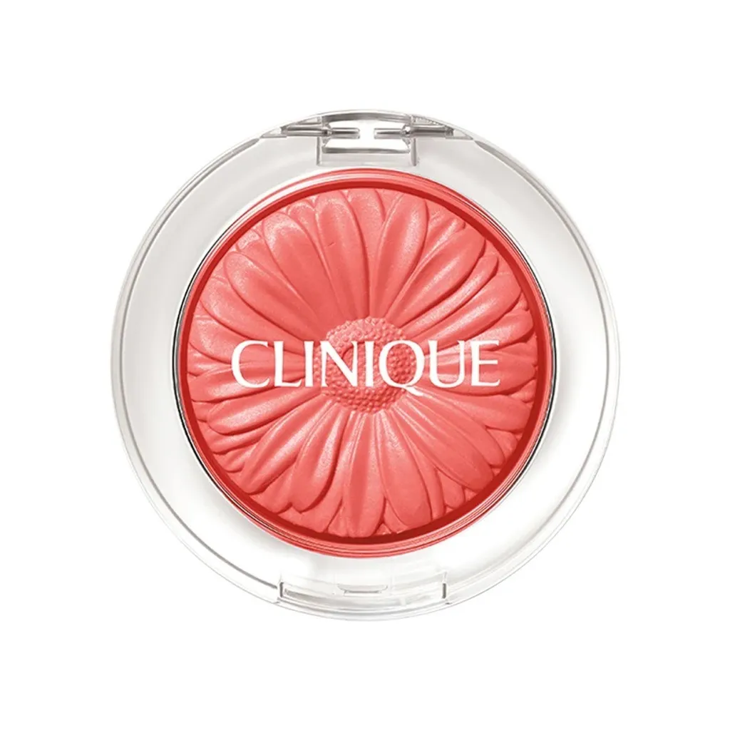 Fard à Joues Clinique Peach Pop 02 - Blush Poudre Longue Tenue Effet Peau