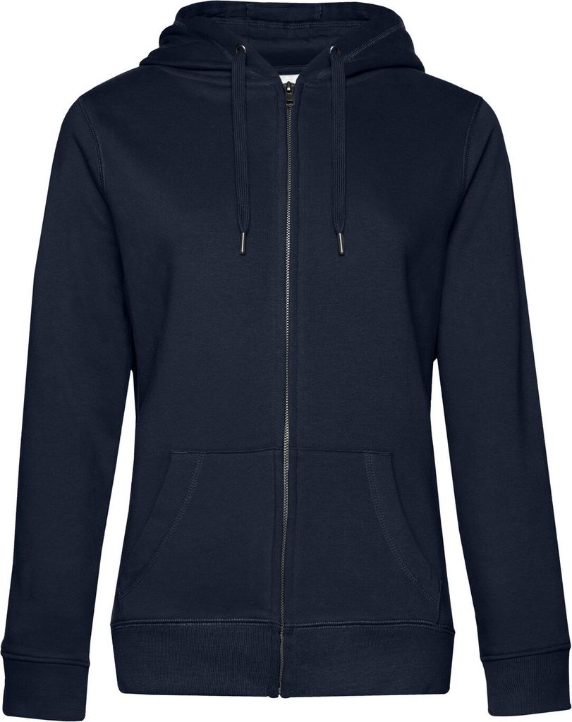 B&C - "Queen" Hoodie mit durchgehendem Reißverschluss für Damen RW10398 (XXL) (Dunkles Marineblau)