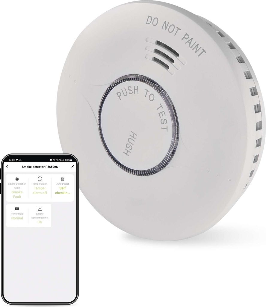GoSmart Detektor kouře TS380C-HW s WiFi