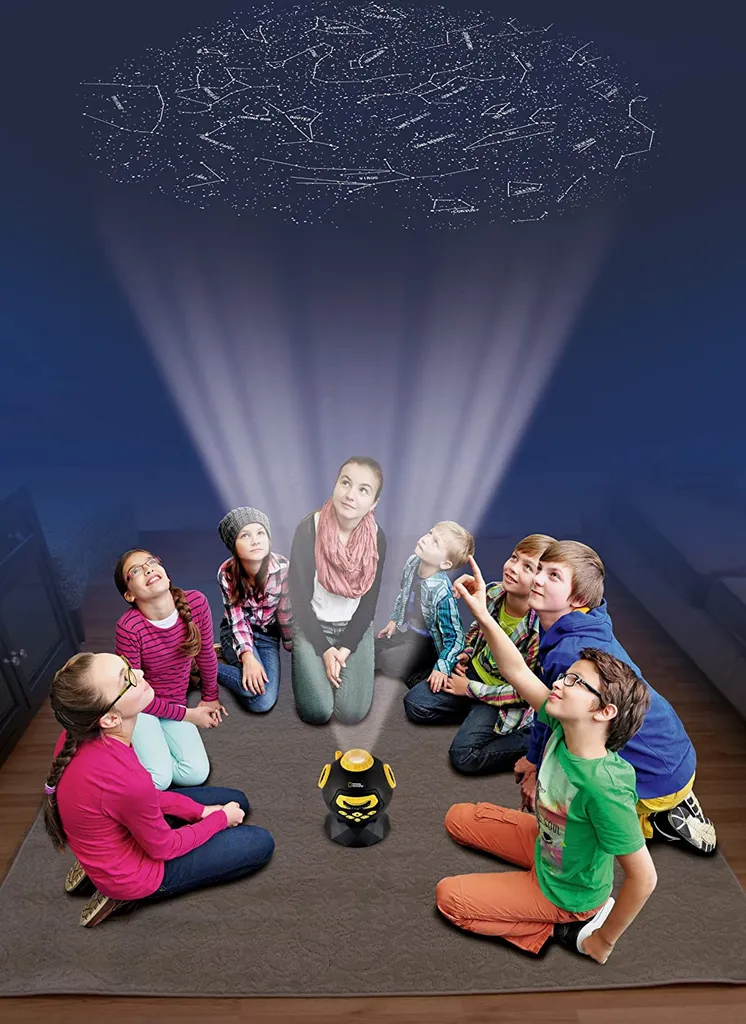 Astro-planétarium junior 16 cm noir et jaune pour observer les étoiles - 6