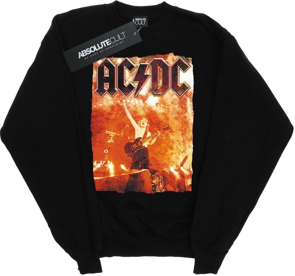 AC/DC - "Live At River Plate" Sweatshirt für Herren BI3447 (XL) (Schwarz)