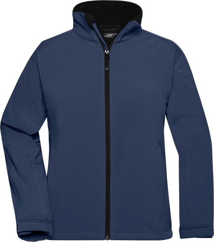 Trendige Jacke aus Softshell navy, Gr. M