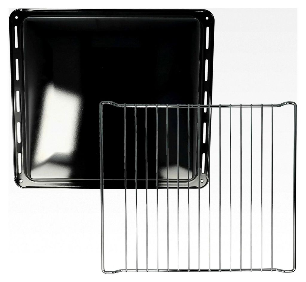 Backblech und Gitterrost (2-teiliges Set) kompatibel mit Progress Backöfen - 42,2 x 37 x 4 cm