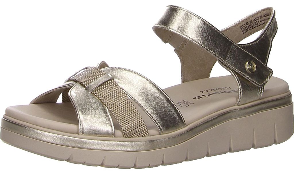 Tamaris sandalette Sandalette gold in Gr. 39