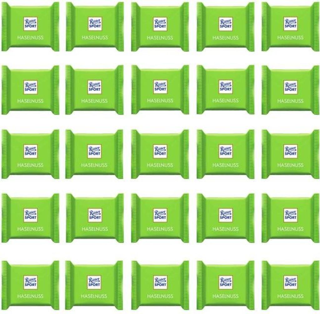 Ritter Sport mini Haselnuss 25er Produktbild 