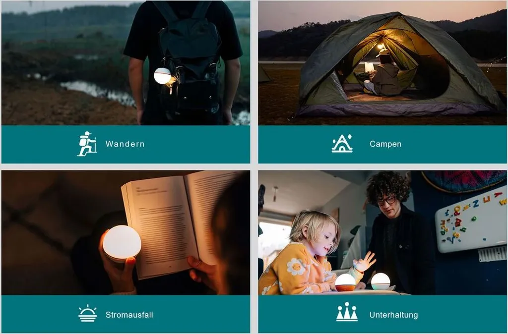 Obulb Plus Olight : Boule Tactile Rechargeable avec Contrôle par App App - 9