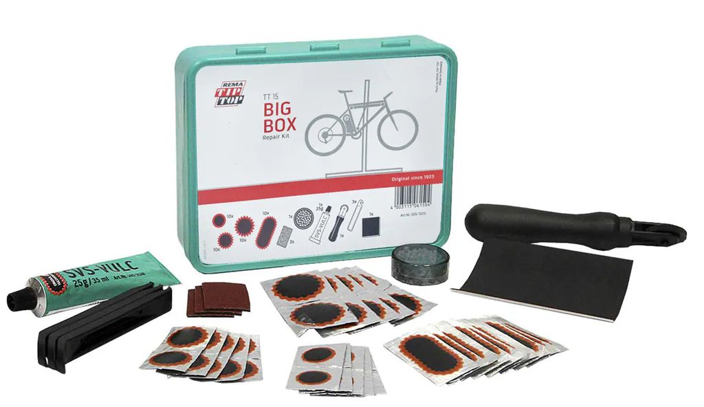 Veľká súprava na opravu bicyklov Tip Top TT15 Obrázok produktu 