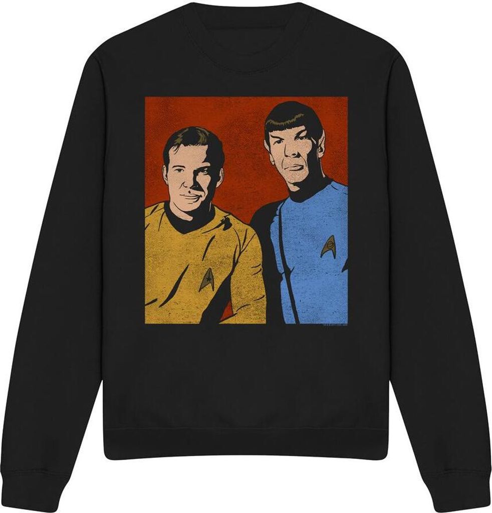 Star Trek - "Friends" Sweatshirt für Herren/Damen Uni TV11418 (M) (Schwarz)