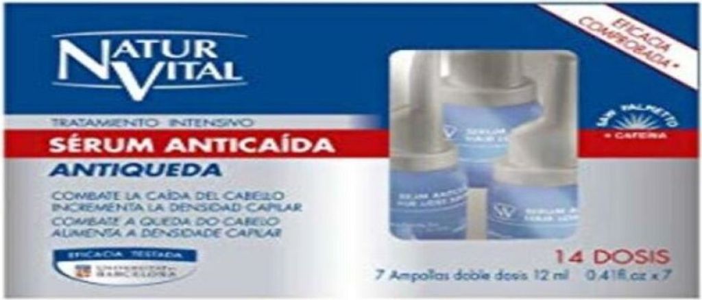 Naturvital Anti-Haarausfall Serum Intensive Behandlung Ampullen 7x12ml