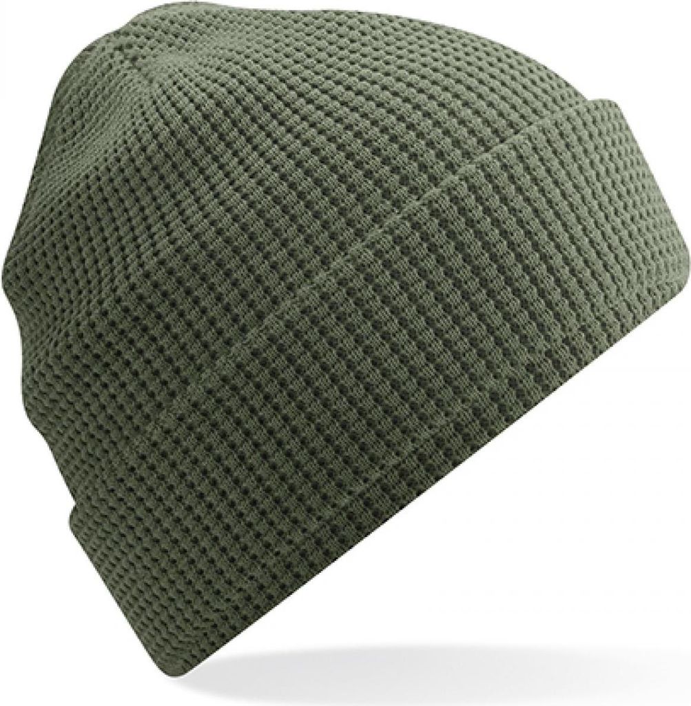 Beechfield B52N | Organic Coton Waffle Beanie - 100% Coton Image du produit 