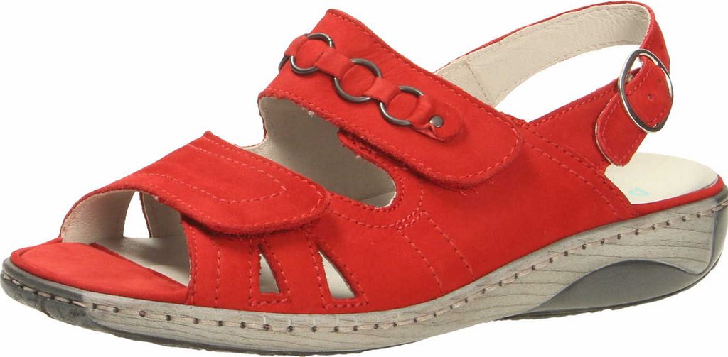 WALDLÄUFER Damen Sandalen & Sandaletten rot Gr. 41/2
