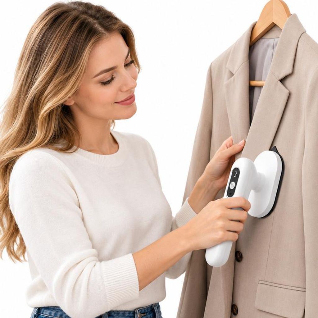 Reisebügeleisen, kabelloses Mini Bügelgerät für Kleidung, 3 Produktbild 