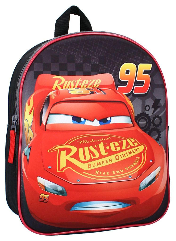Vadobag 3D Kinderrucksack 9 Liter Cars Race Ready Produktbild 