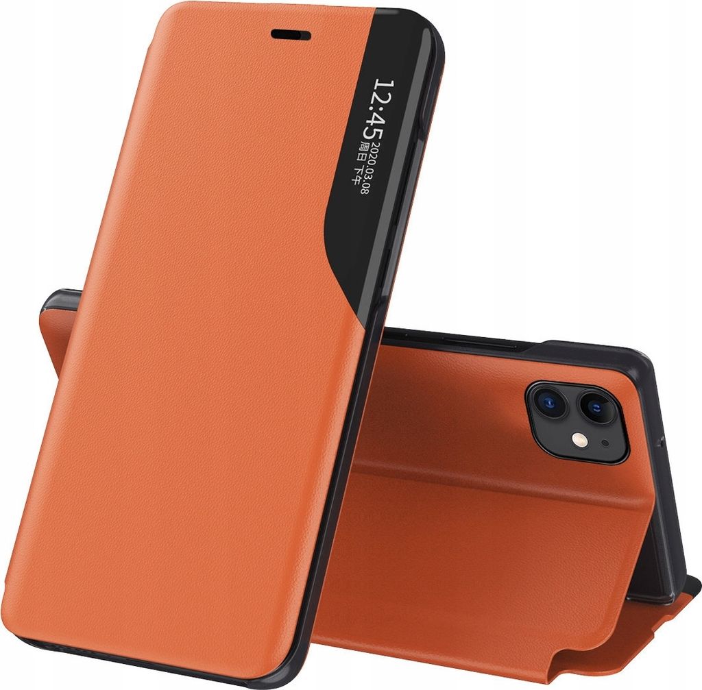Hochwertiges  Flip Case mit Standfunktion für iPhone 13 Produktbild 