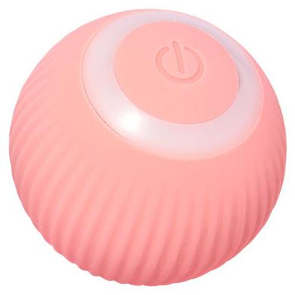 Hersteller Gravity Smart Rolling Ball Amusing Cat Ball Catnip Sound Grinding Resistance Bite Self-Hi Linderung von Langeweile Amusing Cat Toy Pink ...