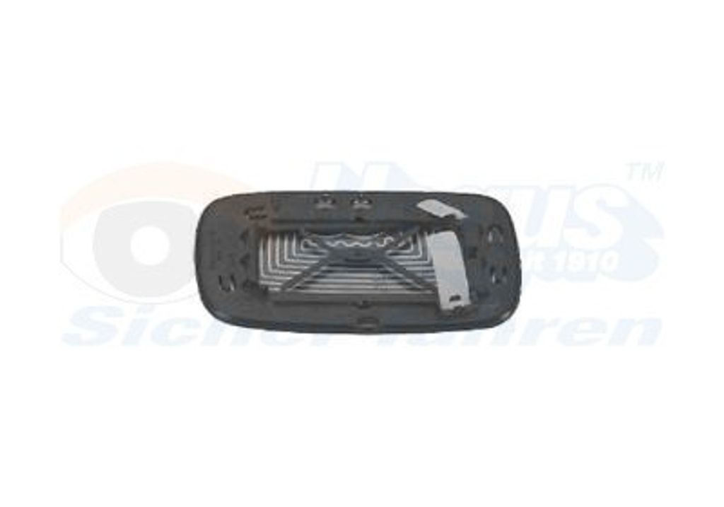 VAN WEZEL Spiegelglas Außenspiegel Rechts für VOLVO V50 (545) Konvex Beheizbar 5942838