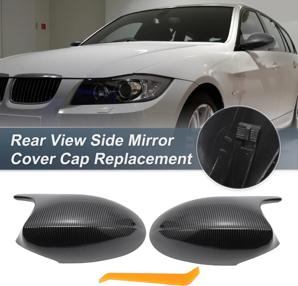 Coques de Rétroviseur en Fibre de Carbone pour BMW Série 1 E87 et 3 E90