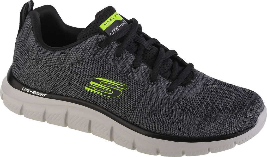 Skechers Track sportlicher Schnürer Grau Produktbild 