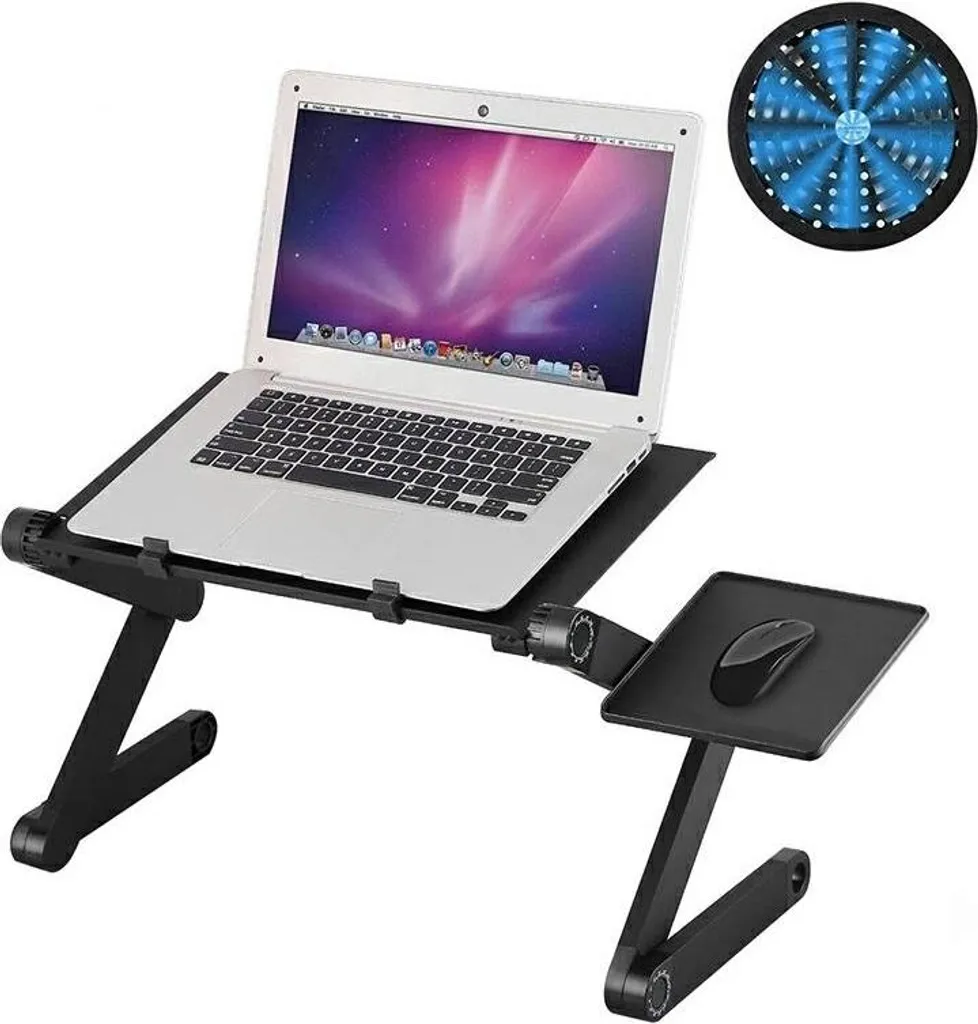 Gotel K672G Scrivania per Laptop con Ripiano: Design Robusto per Ufficio