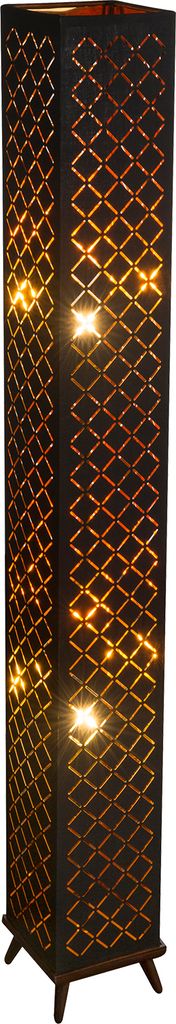 Globo Lighting stojacia lampa kov matný nikel, 2x E27 Obrázok produktu