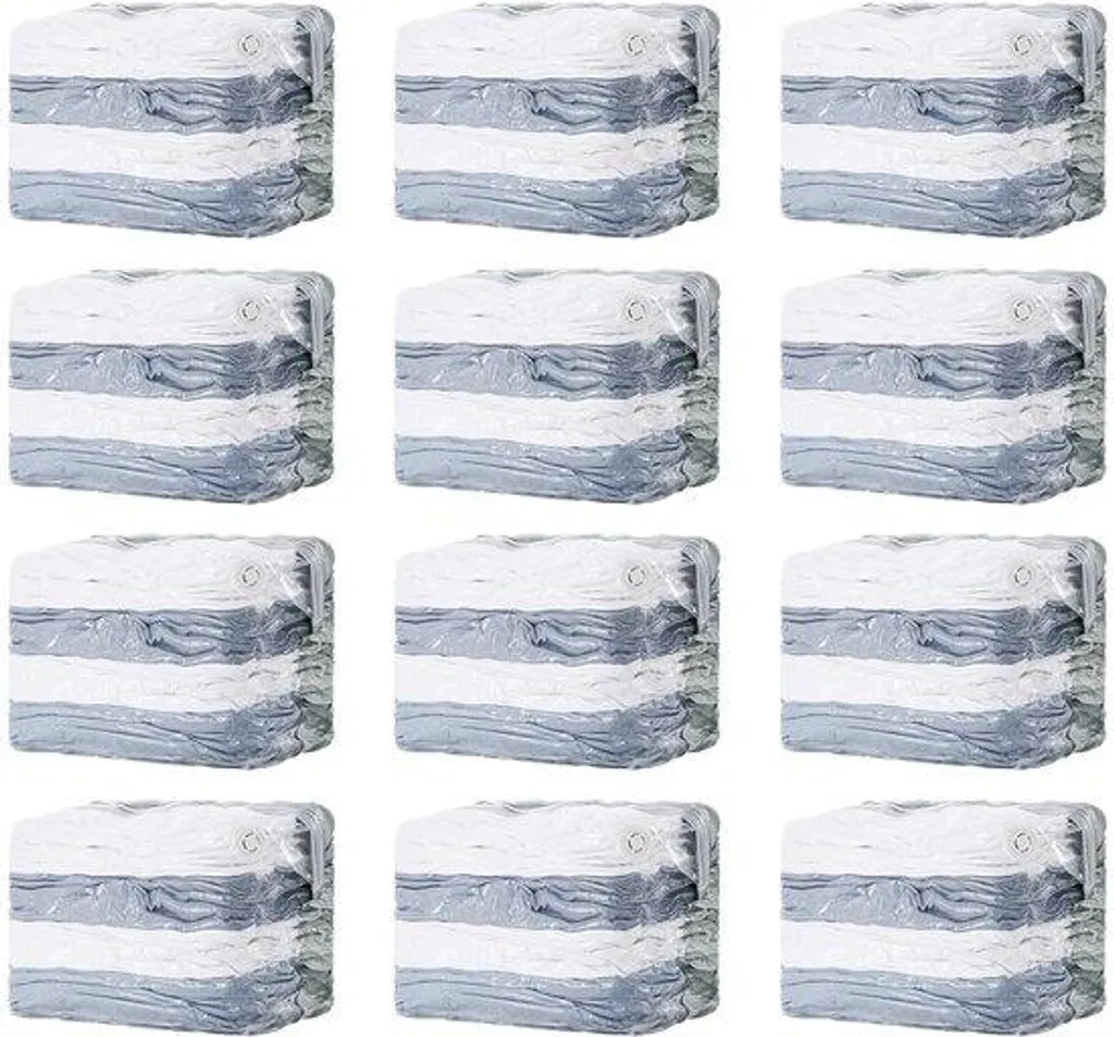 Sacs de compression textiles anti-poussière et humidité 15 pièces kit