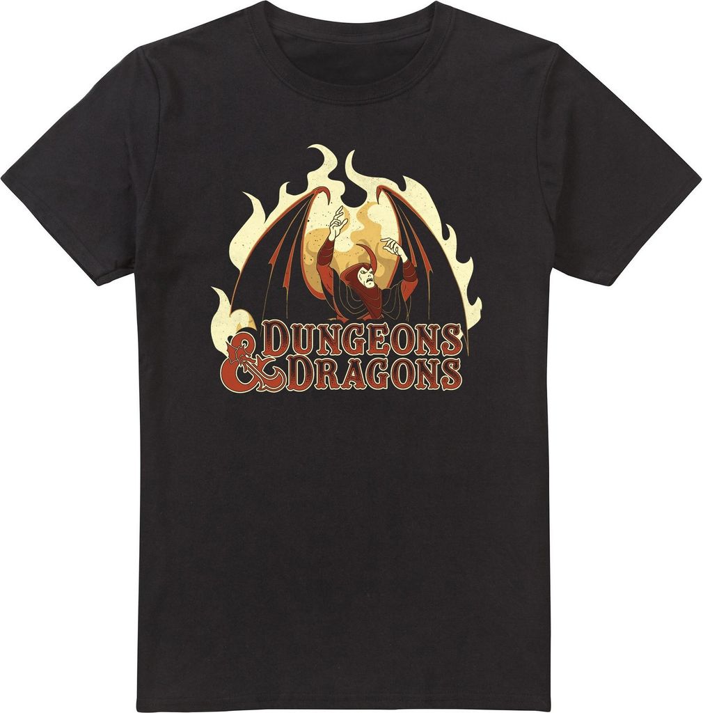 Dungeons & Dragons - T-Shirt für Herren TV2231 (L) (Schwarz)