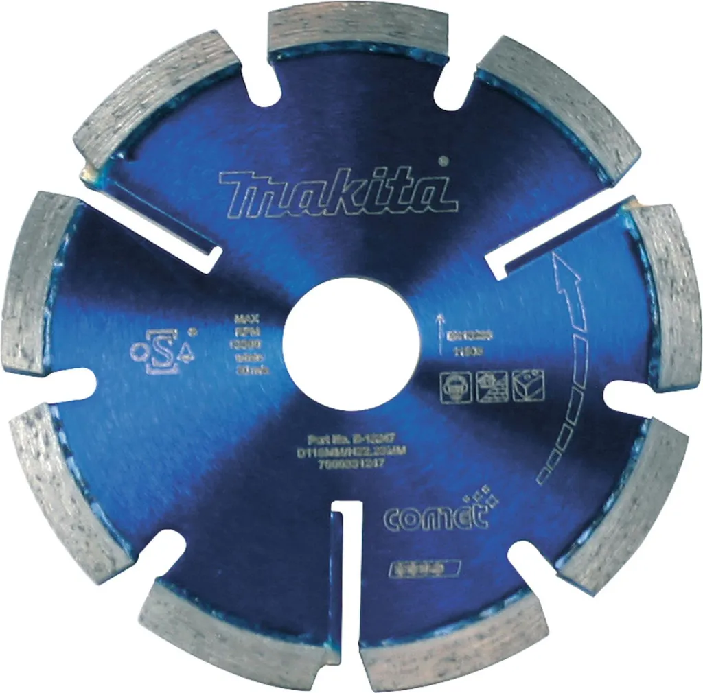 Disque à tronçonner diamanté 100mm pour meuleuse d'angle Comet B-13231