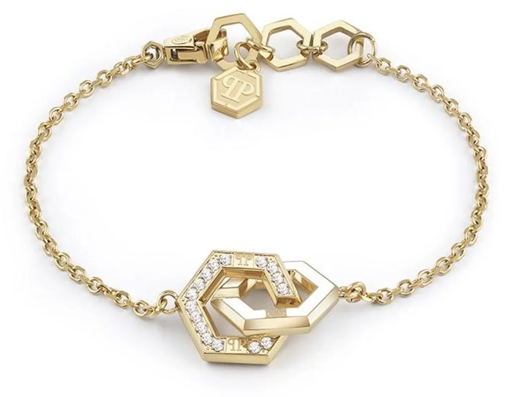 Bracelet Philipp Plein PJREA16BU Legacy acier durable femme 22 cm