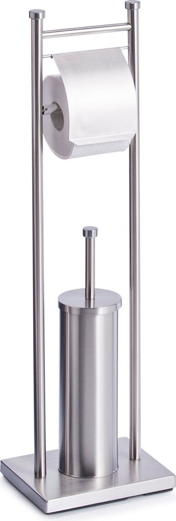 Zeller WC-Garnitur silber Metall Produktbild 