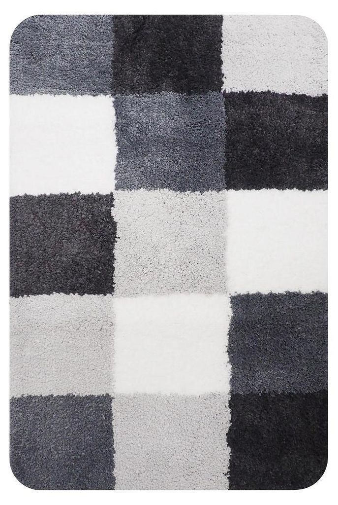 Dutch House Badmat Brest 60x90 cm Grijs