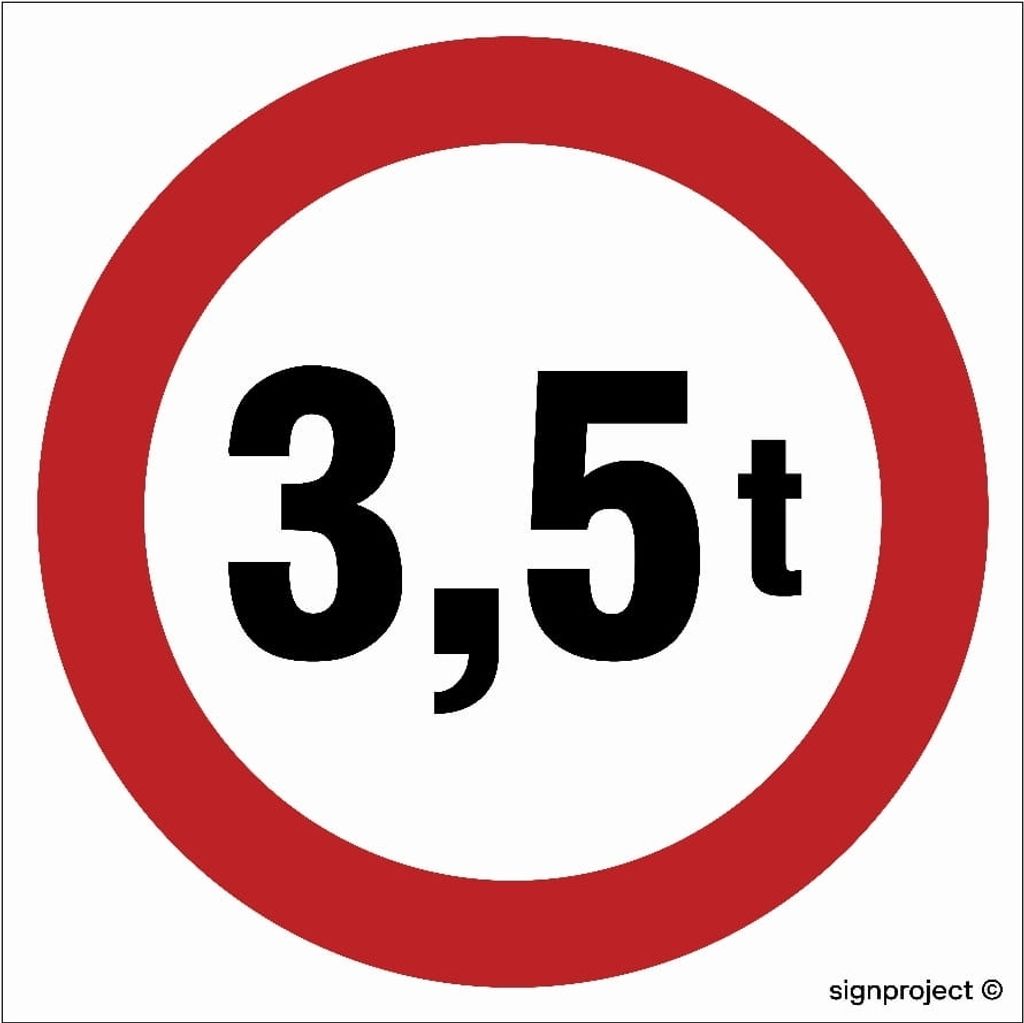 SA052 Verkehrszeichen B-18. Einfahrt verboten für Fahrzeuge Produktbild 