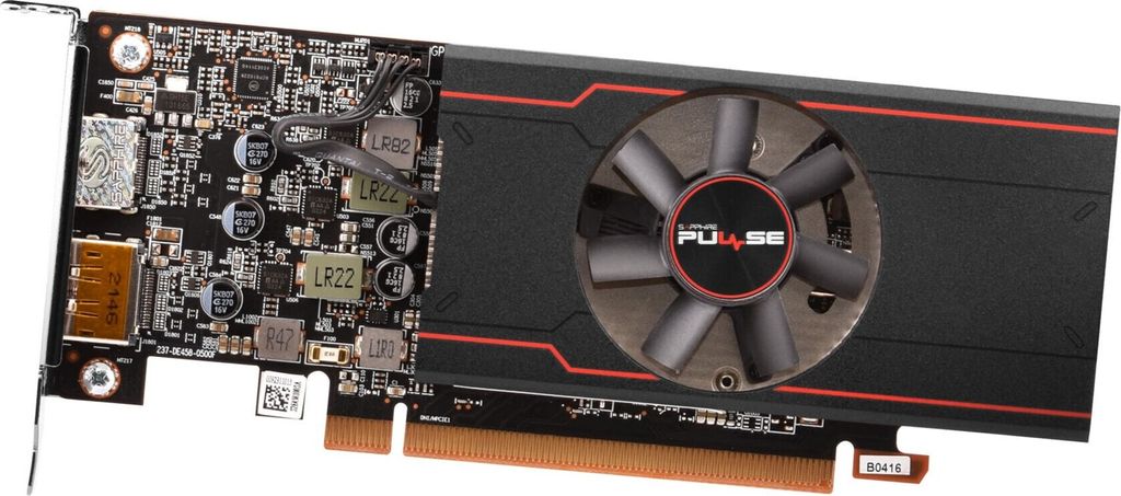 SAPPHIRE PULSE AMD Radeon RX 6400 GAMING 4GB GDDR6 Immagine del prodotto 