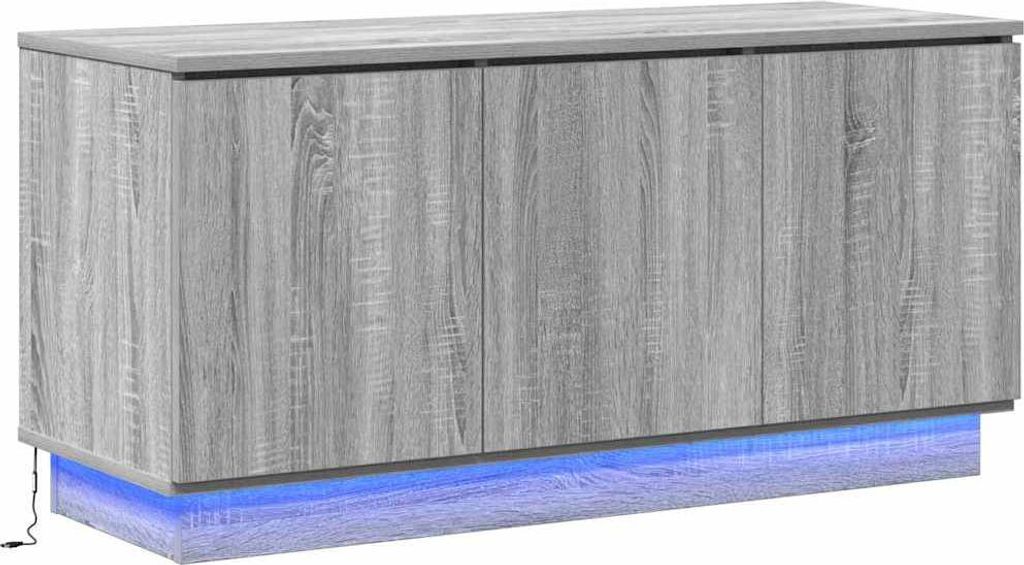 TV-Schränk Graues Sonoma 100 x 38 x 49 cm Holzwerkstoff