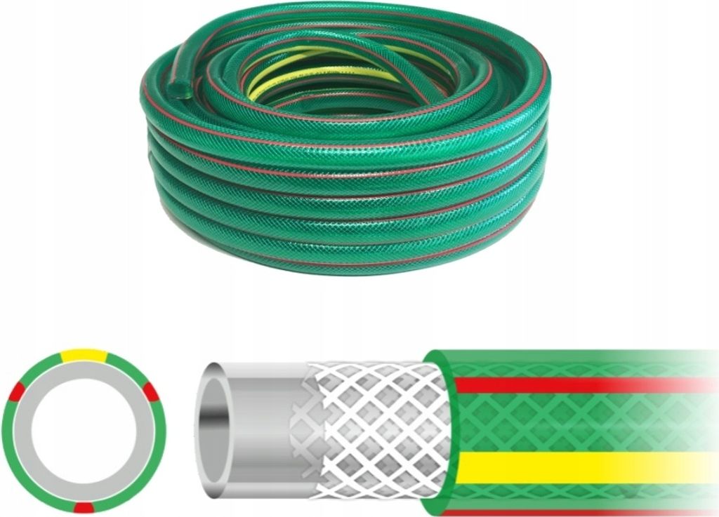 Awtools wąż ogrodowy premium 1/2" 25m