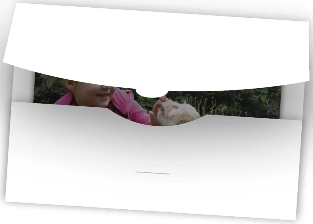 Enveloppe de protection Daiber 15x20 blanche : finis les coins de photos cornés