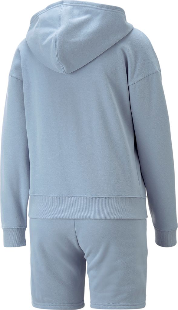 PUMA Damen Loungewear Shorts Anzug, Farbe:Blau, Größe:XS