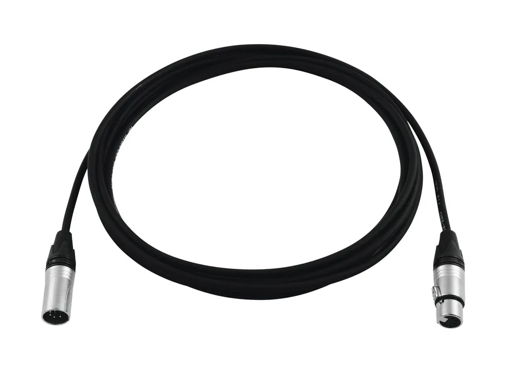 Cavo Segnale DMX 5 Poli PSSO 3m Neutrik per Installazioni Fisse