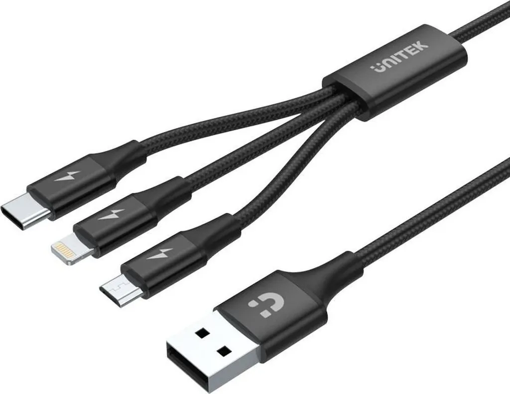 OFFERTA: Cavo Unitek 3 in 1 - Lo Scudo contro la Batteria Scarica
