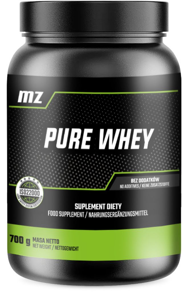 Pure Whey 1800g - 100% Molkenproteinkonzentrat 19,5g pro Produktbild 