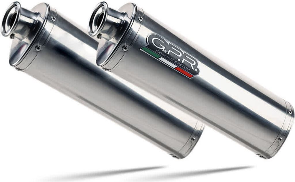 GPR Trioval Slip-on Auspuffanlagen genehmigt für Ducati Super Sport 800 SS