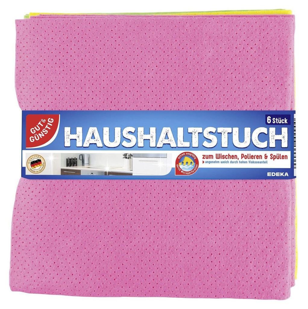 Premium Küchenreinigungstücher, Set mit 6 Stück, Produktbild 